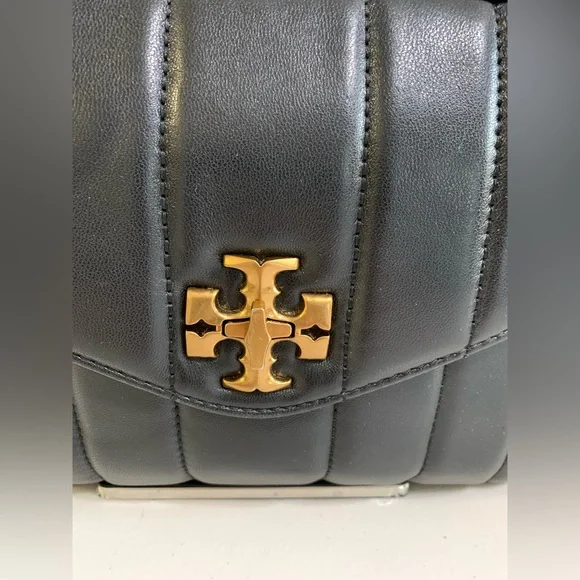 👜💕 TORY BURCH Crossbody Black Leather Bag - Picture 9 of 14